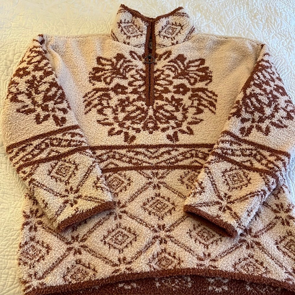 Knox Rose quarter zip sweatshirt • Sz L